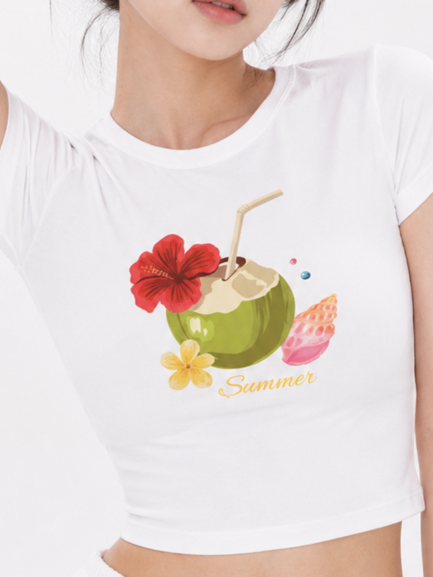 SUMMER VIBES BABY TEE