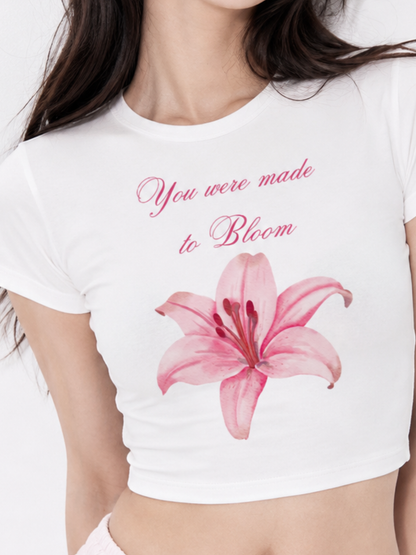 MADE TO BLOOM BABY TEE