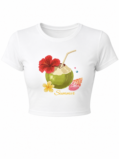 SUMMER VIBES BABY TEE